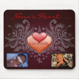 Nanas Herz Mousepad