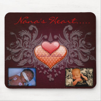 Nanas Herz Mousepad