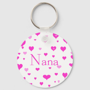 Nanas Herz-Schlüsselanhänger Schlüsselanhänger