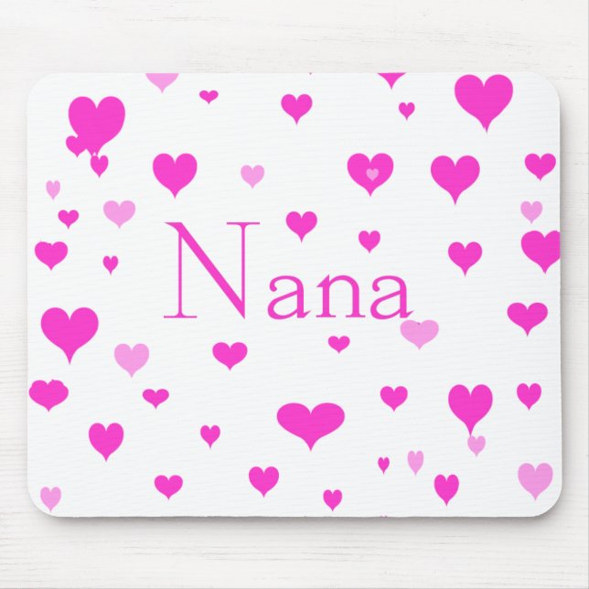 Nanas Herzen Mousepad (Vorne)