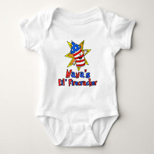 Nanas kleiner Firecracker Baby Strampler
