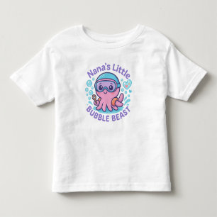 Nanas kleiner Niedlicher Krake Kleinkind T-shirt