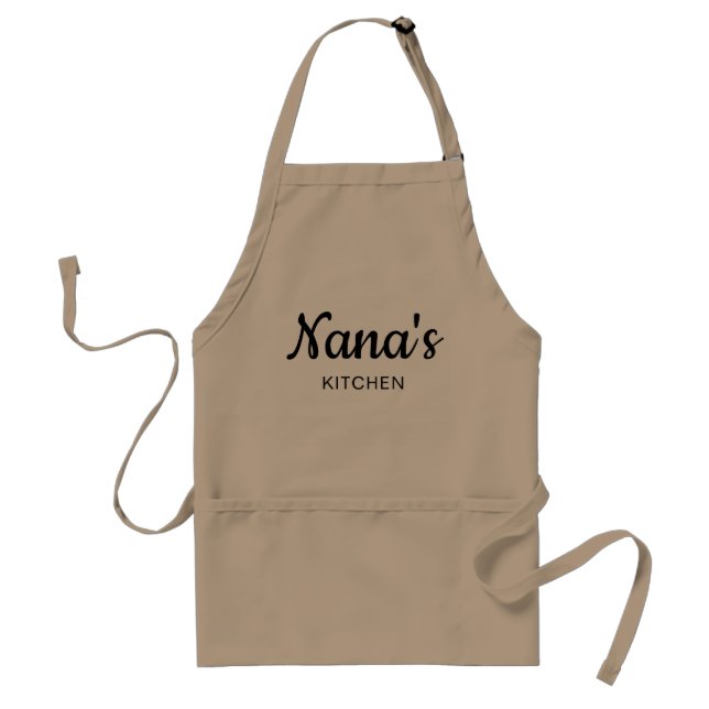 Nana's Küchen Schürze Niedliches Geschenk für Oma (Vorne)