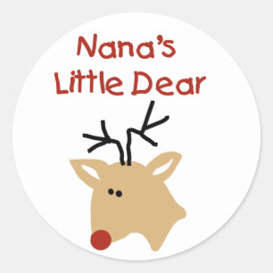 Nanas liebenswerte Hemden und Geschenke Runder Aufkleber
