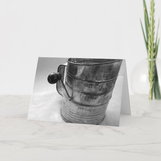 Nana's Mehlweichmacher Karte (Vorderseite)