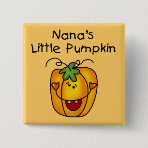 Nana's Pumpkin Halloween T - Shirt und Geschenke Button