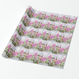 Nanas Rose Geschenkpapier