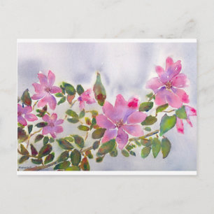 Nanas Rose Postkarte