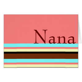 Nanas Sahnerosa blauen Brauns