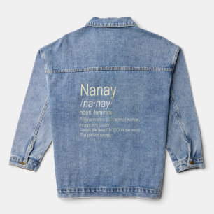 Nanay Filipino Mama Jeansjacke
