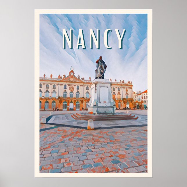 Nancy Foto Vintage Poster (Vorne)
