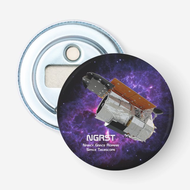 Nancy Grace Roman Space Telescope Flaschenöffner (Vorderseite)