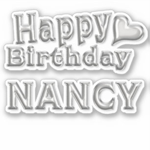 Nancy Happy Birthday Autocollants