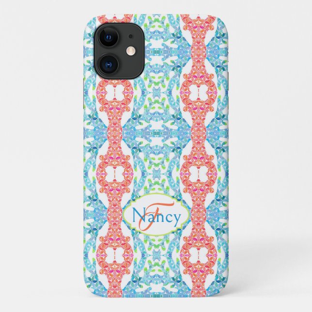 Nancy Mosaic iPhone case (Rückseite)
