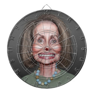 Nancy Pelosi Dartscheibe