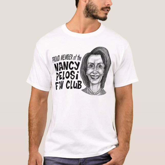 Nancy Pelosi-Fanclub T-Shirt (Vorderseite)
