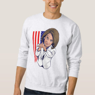 Nancy Pelosi klatschende Meme Sweatshirt