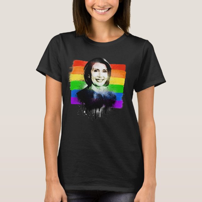 Nancy Pelosi Pride T - Shirt (Vorderseite)