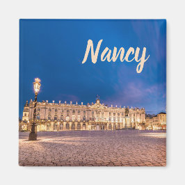 Nancy Place Stanislas Grand Est France Sunset Magnet