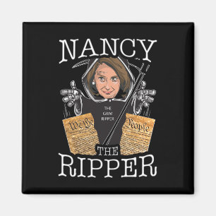 Nancy The Ripper Pelosi zerreißt die Verfassung Pr Magnet