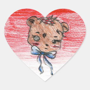 Nandou : Autocollant de coeur
