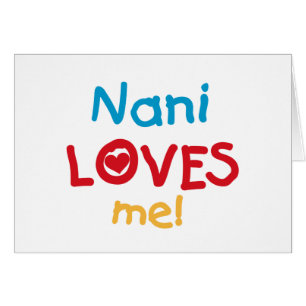 Nani aime mes t-shirts et cadeaux