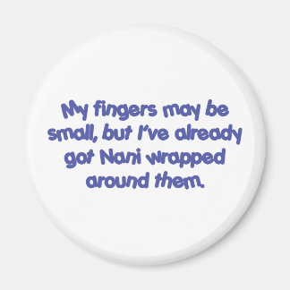 Nani's umhüllt (blau) magnet