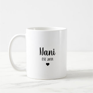 Nani Erstes Mal Oma Schwangerschaftsankündigung Kaffeetasse