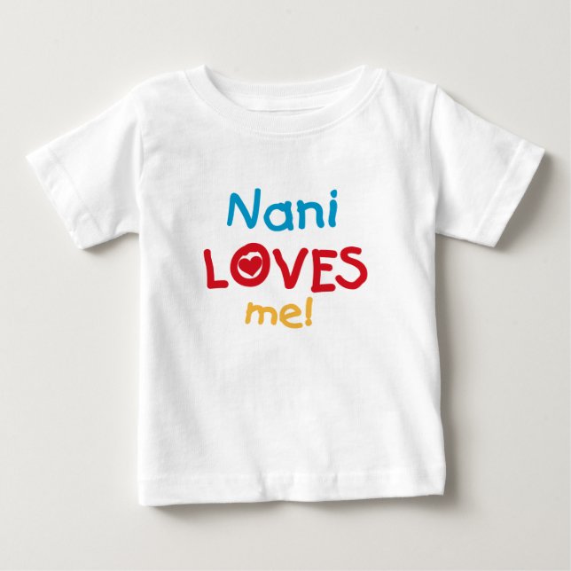 Nani Lieben ich T - Shirts und Geschenke (Vorderseite)