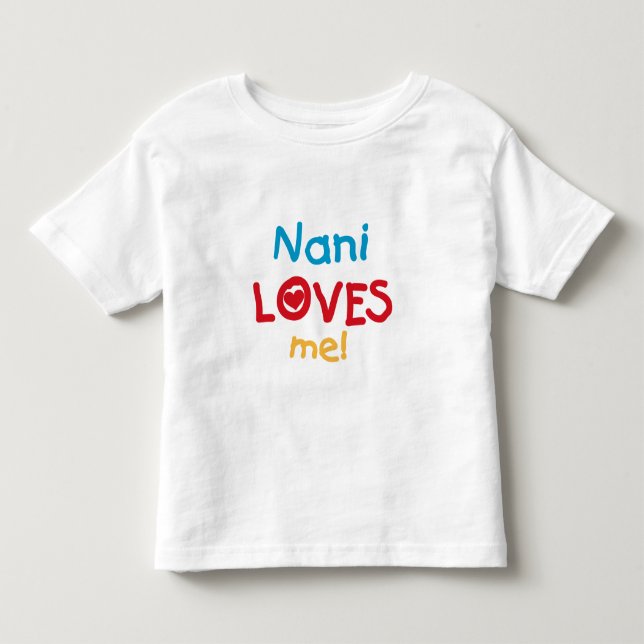 Nani Lieben Me T - Shirt und Geschenke (Vorderseite)