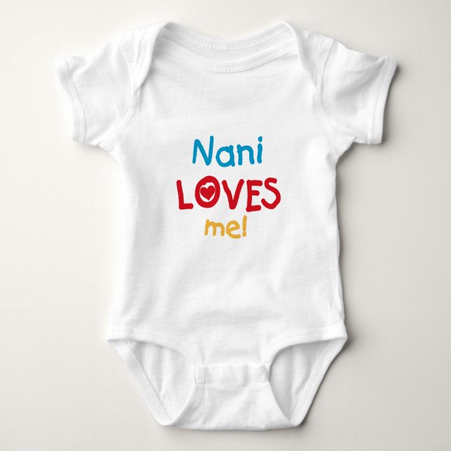 Nani Lieben Me T - Shirt und Geschenke (Vorderseite)