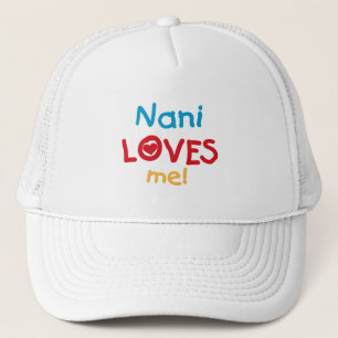 Nani Lieben Me T - Shirt und Geschenke Truckerkappe