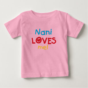 Nani m'aime T-shirts et cadeaux