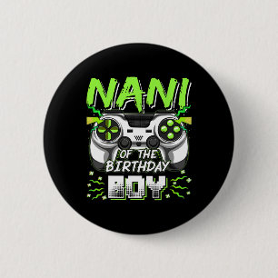 Nani of the Birthday Boy Video Game Family Matchin Button