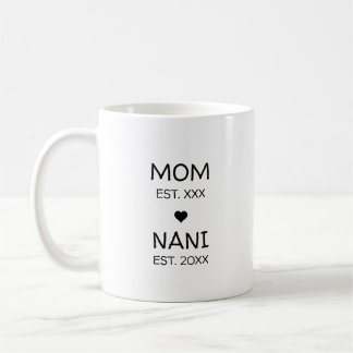 Nani Schwangerschaftsankündigung Erste Oma Kaffeetasse