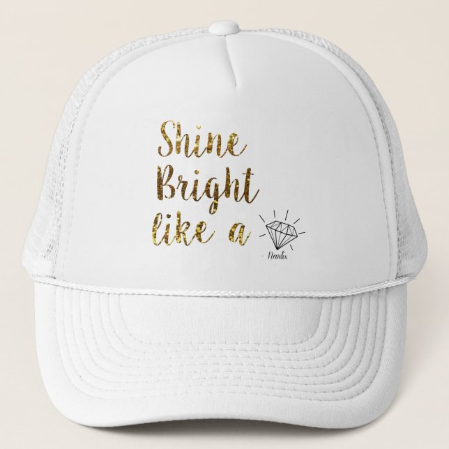 Nanlix MÜTZE ,(Plain White) (Vorderseite)