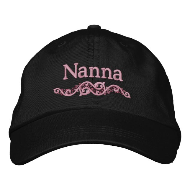 Nanna Custom StickHat Bestickte Kappe (Vorderseite)