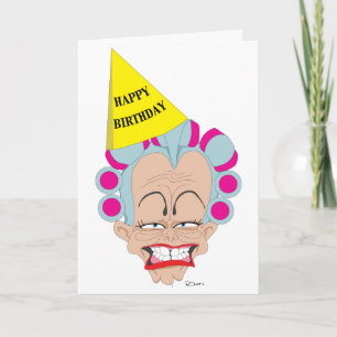 Nannas Geburtstag Karte