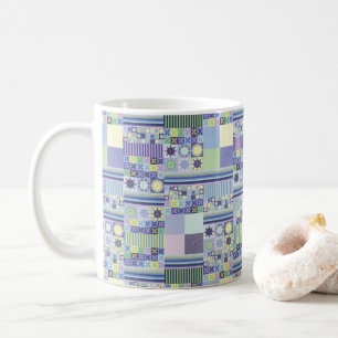 Nannas Hübsche Imitat Strick Crochet Blanket Muste Kaffeetasse