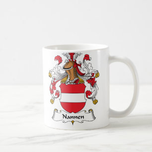 Nannen Familienwappen Kaffeetasse