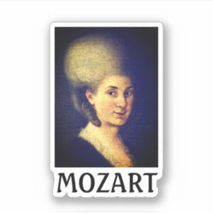 Nannerl Mozart Aufkleber