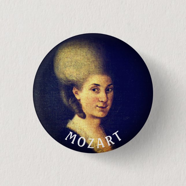 Nannerl Mozart Button (Vorderseite)