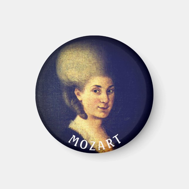 Nannerl Mozart Magnet (Vorne)