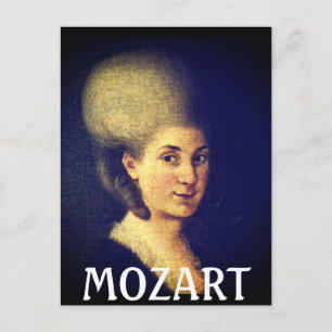 Nannerl Mozart Postkarte