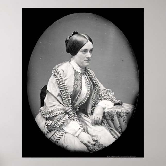 "Nannie" Macomb Daguerreotype 1850 Poster (Vorne)