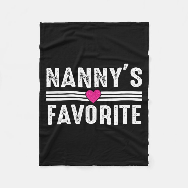 Nanny's Favorite  Fleecedecke (Vorderseite)
