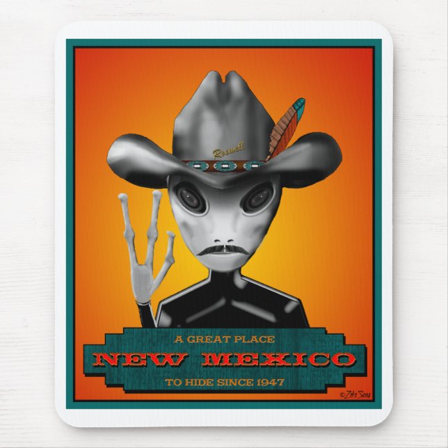 Nanometer - Ein großer Platz zum sich zu Mousepad (Vorne)