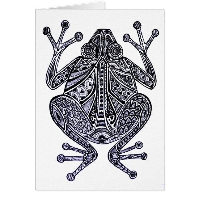 Nanook la carte vierge de grenouille (Devant)