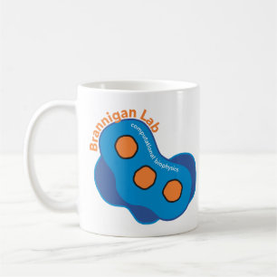 Nanopartikel-Design (Vielseitiger Hintergrund) Kaffeetasse