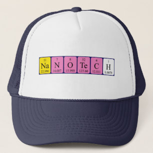 Nanotech nom de table périodique casquette